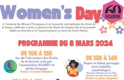 Journée de la femme au CSC La Provence