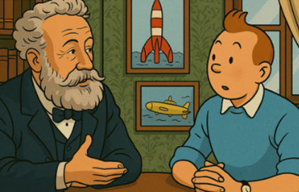 Conférence "Jules Verne et Tintin"