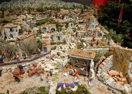 La crèche traditionnelle provençale