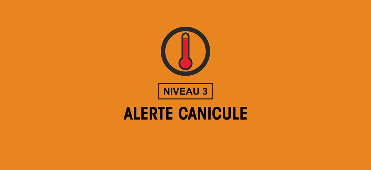Alerte canicule – Vigilance orange / S'inscrire sur le registre de la Ville