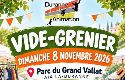 Vide-greniers à La Duranne