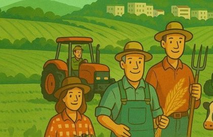Fête des agriculteurs à la Duranne