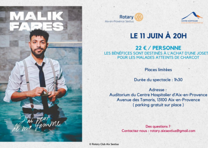 Spectacle - Malik Fares - J'ai peur de ma femme