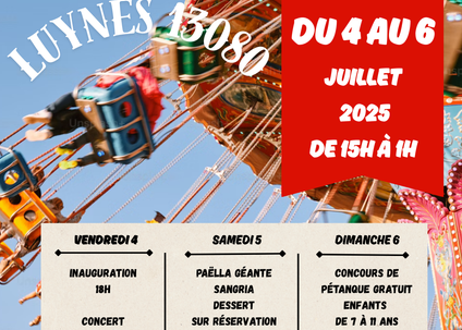 Fête foraine de Luynes
