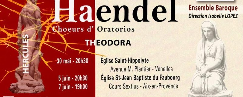Concert - Haendel - Chœurs d'Oratorios