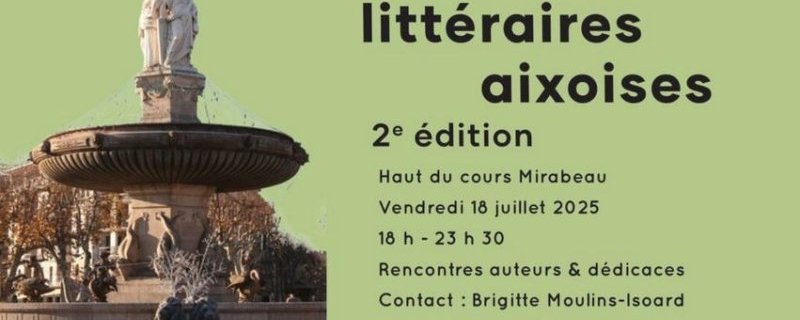 Les nuitées littéraires Aixoises