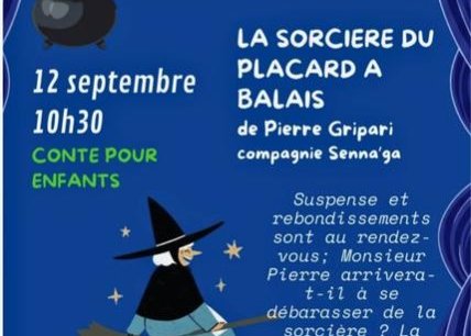 Théâtre au Château - la sorcière du placard à balai