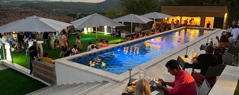 Les afterworks du Rooftop au Château Henri Bonnaud