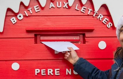 La boîte aux lettres du Père Noël