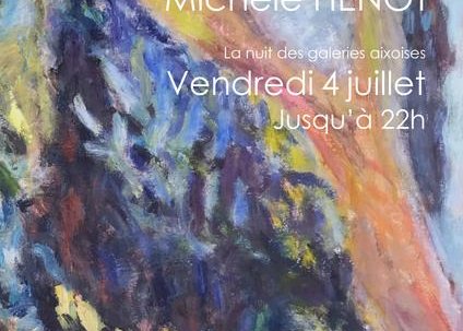 Michèle HÉNOT - À travers les arbres