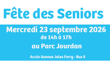 Fête des seniors au Parc Jourdan