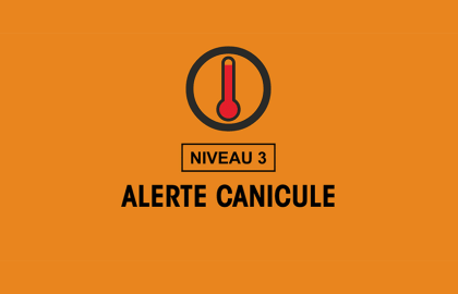 Alerte canicule – Vigilance orange / S'inscrire sur le registre de la Ville