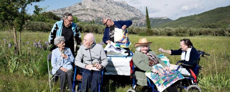 Cezanne, Tenir le motif
