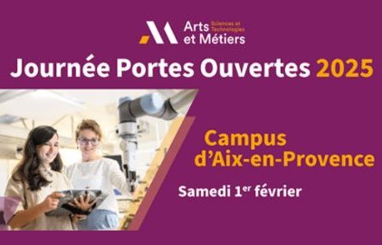 Journée Portes Ouvertes - Campus des Arts et Métiers