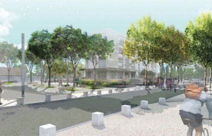 Lancement des travaux de la place Michel