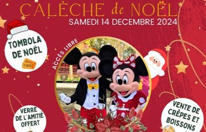 Calèche de Noël au CSC La Grande Bastide