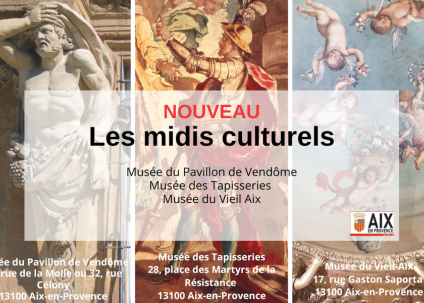 Les midis culturels Du 6/12/2024 au 28/2/2025