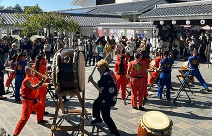 L'orchestre de bambous pousse à Kumamoto