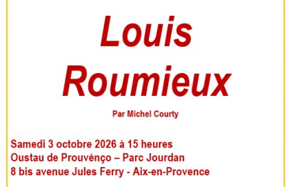 Conférence sur Louis Roumieux