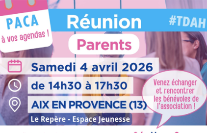 Rencontre de parents d'enfants porteurs du TDAH