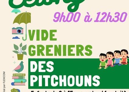 Vide grenier des pitchouns