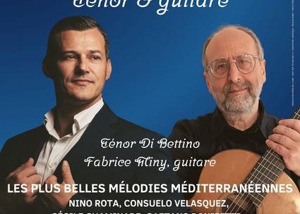 "Voyage en Méditerranée : Ténor et guitare" par le Ténor Di&nbsp;(…)