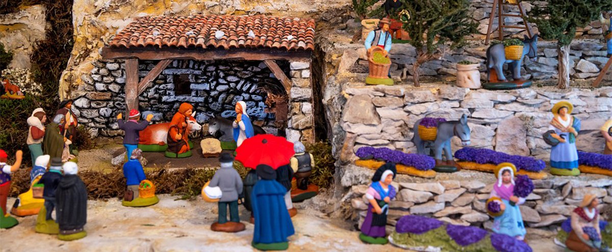 La crèche traditionnelle provençale