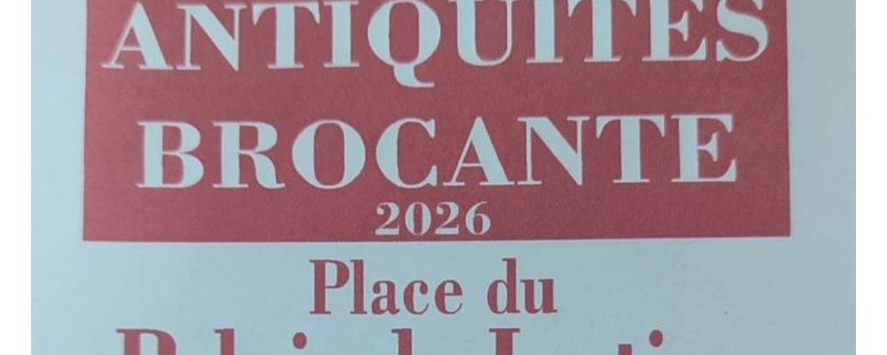 Antiquités et brocantes place du palais de justice