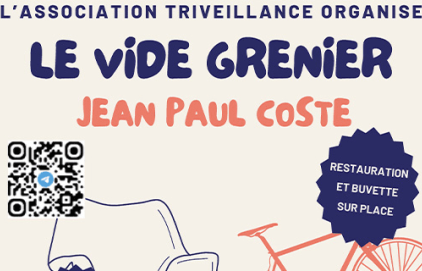 Vide-greniers caritatif au CSC Jean-Paul Coste