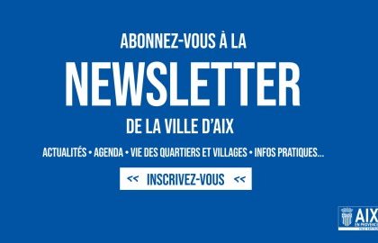 S'abonner à la Newsletter de la Ville