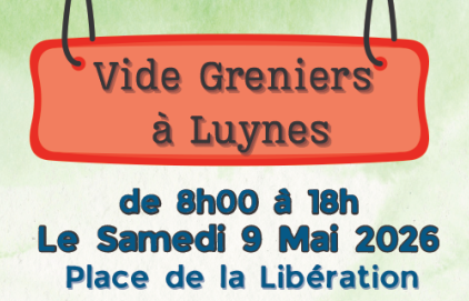 Vide-greniers à Luynes