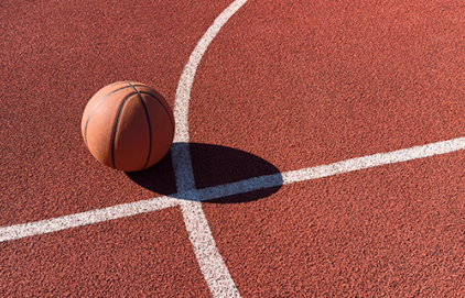 Rénovation du terrain de basket - Square Rizzotto