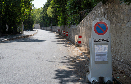 Travaux au Jas de Bouffan