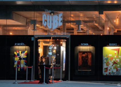 Dégustation de vins - The CUBE (centre d'art contemporain)