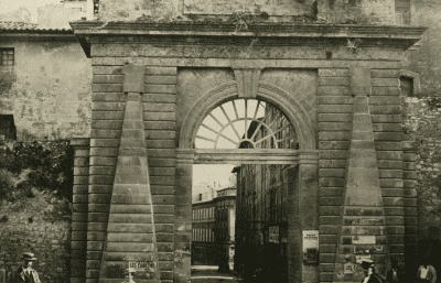 La destruction des remparts