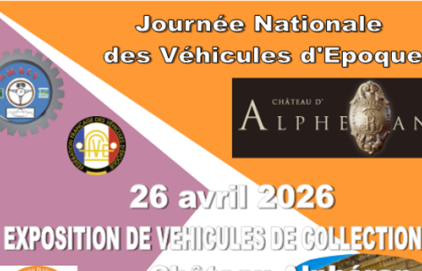 Exposition et défilé de véhicules d'époque à Puyricard