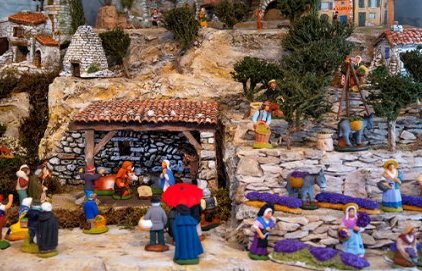 La crèche traditionnelle provençale