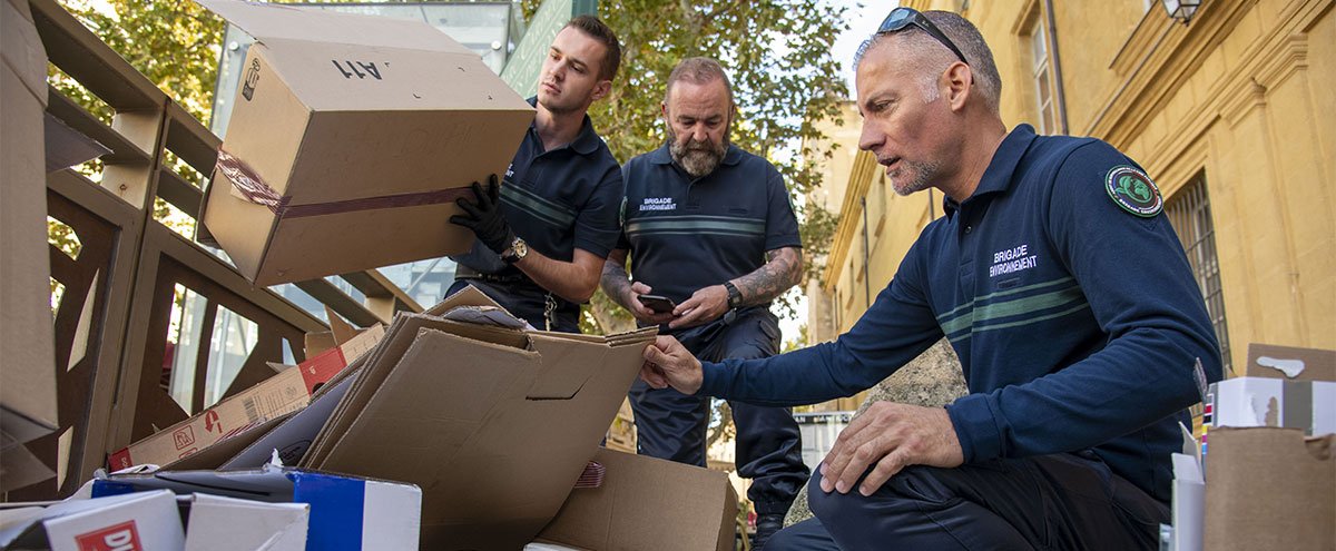 Brigade de l'environnement : des amendes pour lutter contre les incivilités