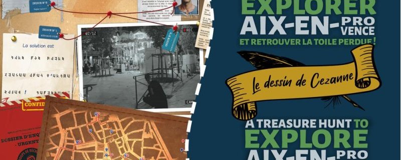 Jeu de piste - Le mystère du dessin de Cezanne