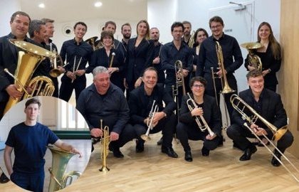 Concert ensemble de cuivres et percussions
