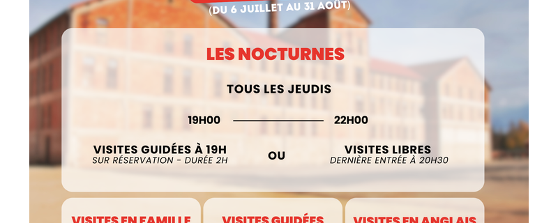 L'été au Site-mémorial du Camp des Milles