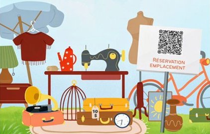 Vide-greniers à La Duranne