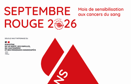 Septembre rouge : le mois de sensibilisation aux cancers du sang