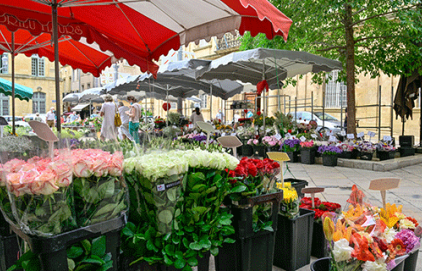 Déplacement du marché Prêcheurs - Fleurs