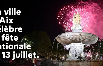 Fête nationale à Aix-en-Provence
