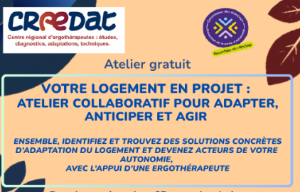 Atelier sur l'adaptation du logement - Seniors et aidants