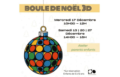 Ateliers vacances de Noël à la Fondation Vasarely