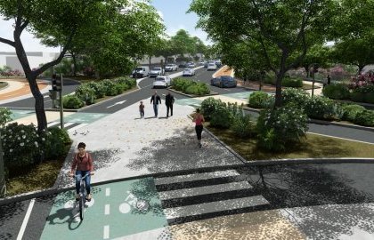 Réaménagement de la RD8n / Rond-point de la 4ème région aérienne - Av. de (…)