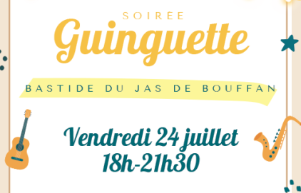 Soirée guinguette à la Bastide du Jas