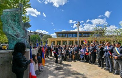 Cérémonie commémorative du génocide des Arméniens de 1915